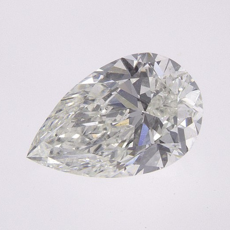 1.00 ct Natural Diamond – H SI1 – Pear Cut – EGL USA Certified — Sapphire Row · cut7