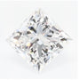 0.97 ct Lab-Grown Diamond – D VVS2 – Square Cut – GCAL Certified — Sapphire Row · cut7