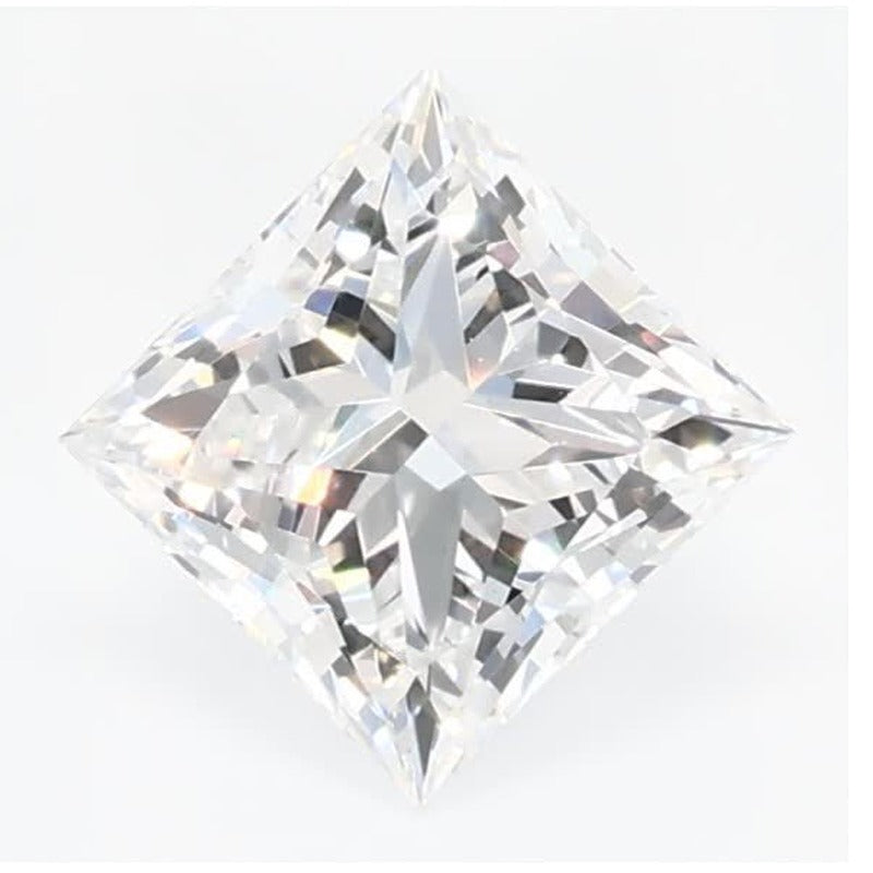 0.97 ct Lab-Grown Diamond – D VVS2 – Square Cut – GCAL Certified — Sapphire Row · cut7