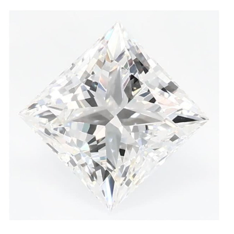 0.96 ct Lab-Grown Diamond – D VVS2 – Square Cut – GCAL Certified — Sapphire Row · cut7
