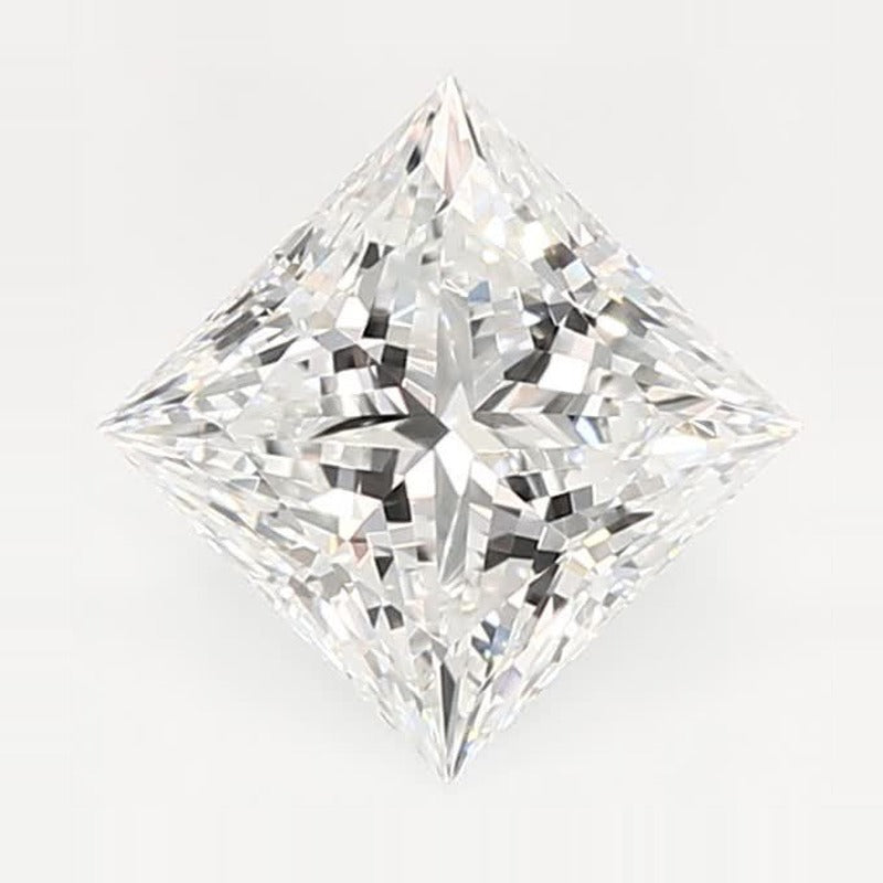 0.92 ct Lab-Grown Diamond – D VVS2 – Square Cut – GCAL Certified — Sapphire Row · cut7