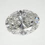0.91 ct Natural Diamond – I SI2 – Oval Cut – GIA Certified — Sapphire Row · cut7