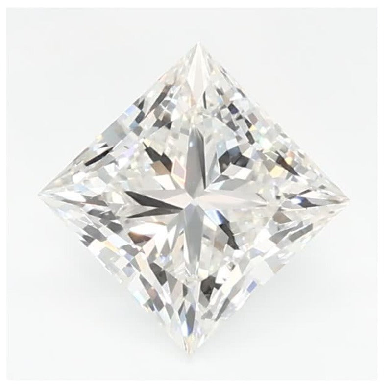 0.91 ct Lab-Grown Diamond – G VVS2 – Square Cut – GCAL Certified — Sapphire Row · cut7