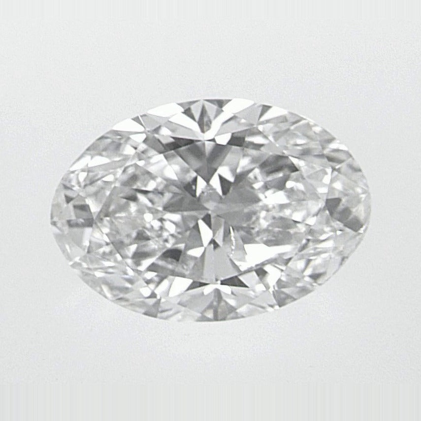 0.90 ct Natural Diamond – F SI2 – Oval Cut – GIA Certified — Sapphire Row · cut7