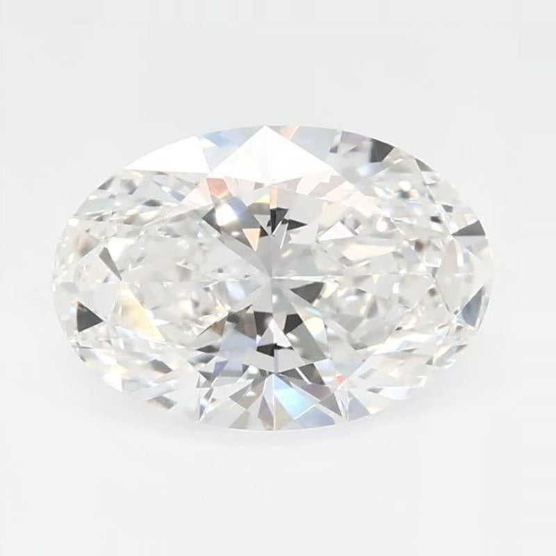 0.87 ct Lab-Grown Diamond – F VVS2 – Oval Cut – GCAL Certified — Sapphire Row · cut7