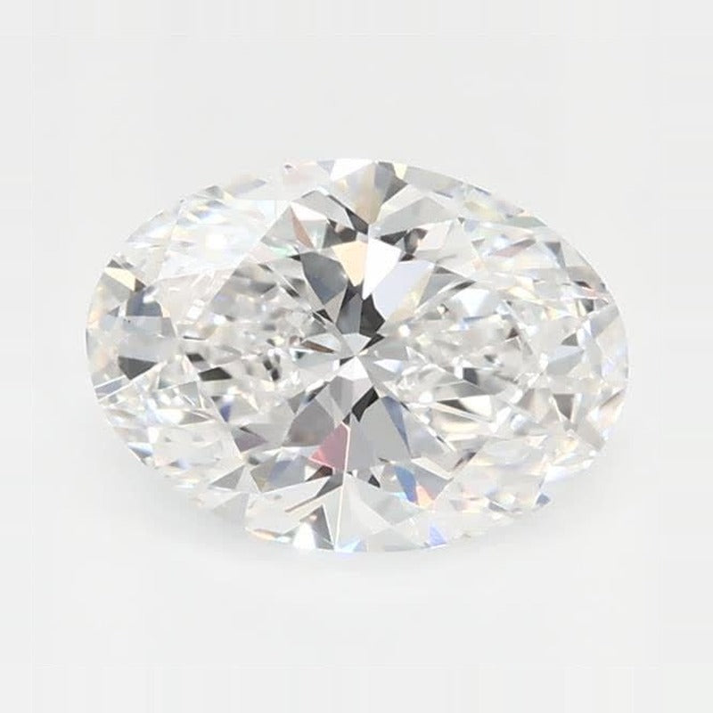 0.79 ct Lab-Grown Diamond – E VS2 – Oval Cut – GCAL Certified — Sapphire Row · cut7