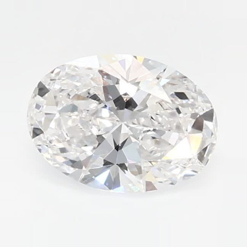 0.65 ct Lab-Grown Diamond – E VVS2 – Oval Cut – GCAL Certified — Sapphire Row · cut7