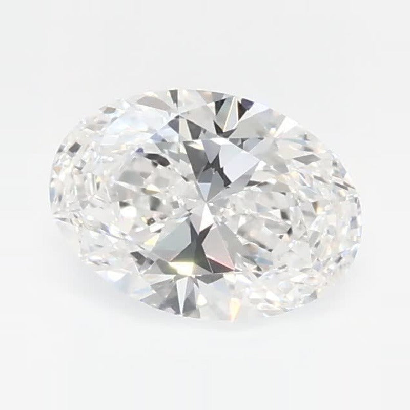 0.65 ct Lab-Grown Diamond – D VVS2 – Oval Cut – GCAL Certified — Sapphire Row · cut7