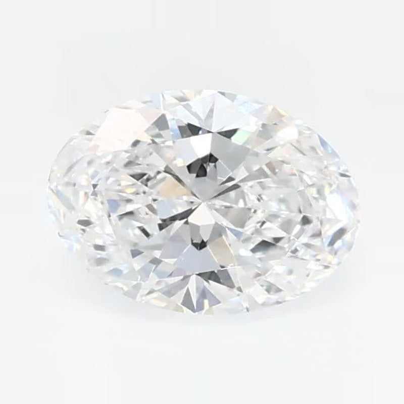 0.65 ct Lab-Grown Diamond – D VVS2 – Oval Cut – GCAL Certified — Sapphire Row · cut7