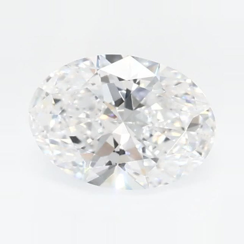 0.65 ct Lab-Grown Diamond – D VVS2 – Oval Cut – GCAL Certified — Sapphire Row · cut7