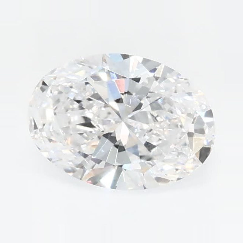 0.64 ct Lab-Grown Diamond – D VVS2 – Oval Cut – GCAL Certified — Sapphire Row · cut7
