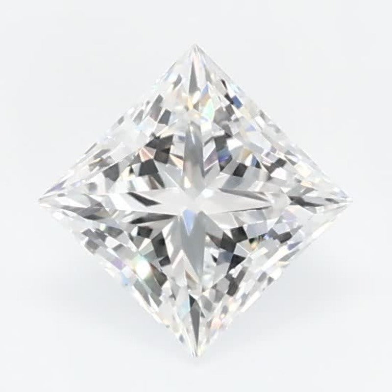 0.53 ct Lab-Grown Diamond – D VVS1 – Square Cut – GCAL Certified — Sapphire Row · cut7