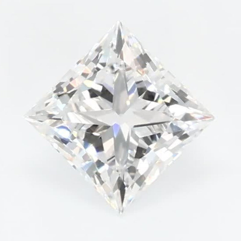 0.52 ct Lab-Grown Diamond – D VS1 – Square Cut – GCAL Certified — Sapphire Row · cut7
