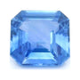 1.51 ct Natural Cornflower Blue Sapphire (Heated) – Asscher Cut — Sapphire Row · cut7