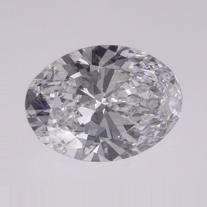 0.84 ct Lab-Grown Diamond – D VVS2 – Oval Cut – IGI Certified — Sapphire Row · cut7