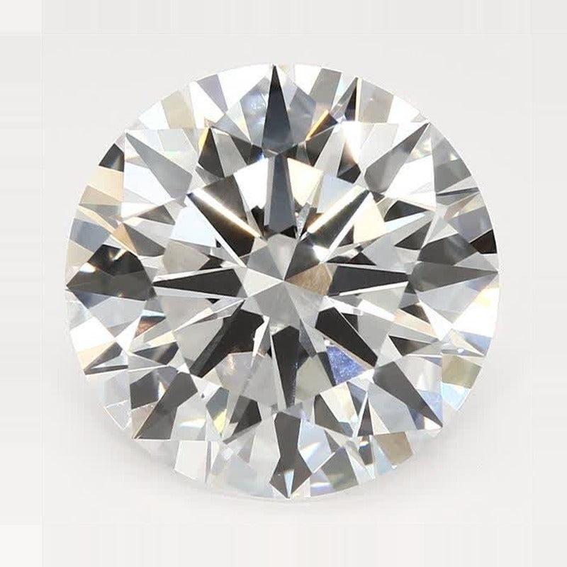 7.08 ct Lab-Grown Diamond – F VVS2 – Round Cut – GCAL Certified — Sapphire Row · cut7