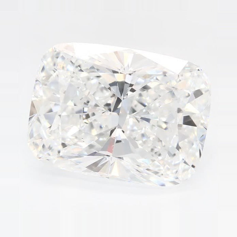 4.10 ct Lab-Grown Diamond – E VS1 – Elongated Cushion Cut – GCAL Certified — Sapphire Row · cut7