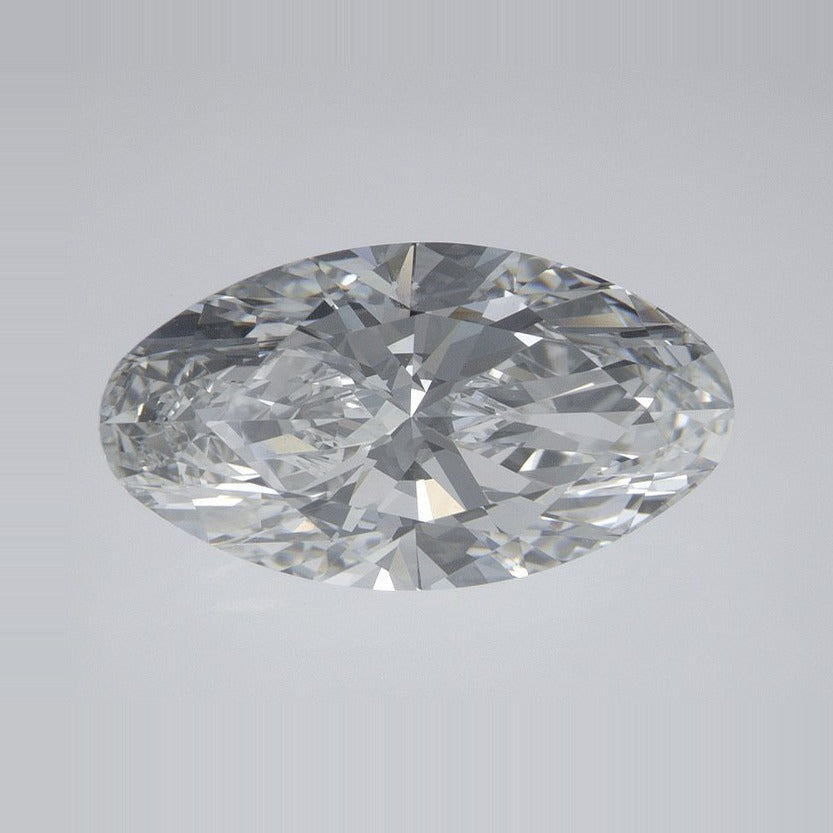 3.09 ct Lab-Grown Diamond – E VVS2 – Elongated Oval Cut – IGI Certified — Sapphire Row · cut7
