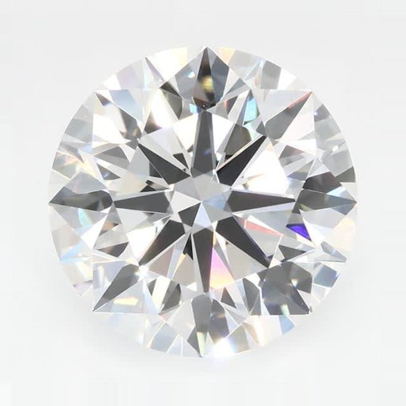 3.09 ct Lab-Grown Diamond – F VVS2 – Round Cut – GCAL Certified — Sapphire Row · cut7