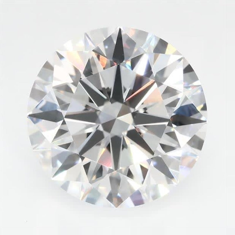 3.09 ct Lab-Grown Diamond – E VVS2 – Round Cut – GCAL Certified — Sapphire Row · cut7