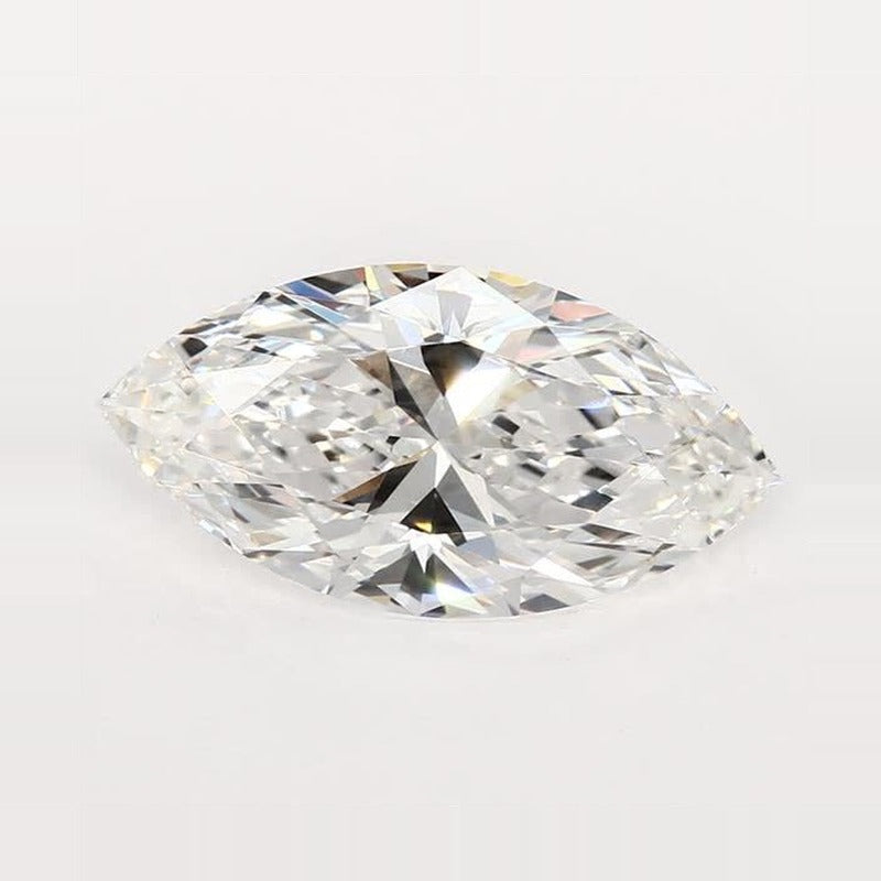 3.08 ct Lab-Grown Diamond – E VVS2 – Marquise Cut – GCAL Certified — Sapphire Row · cut7