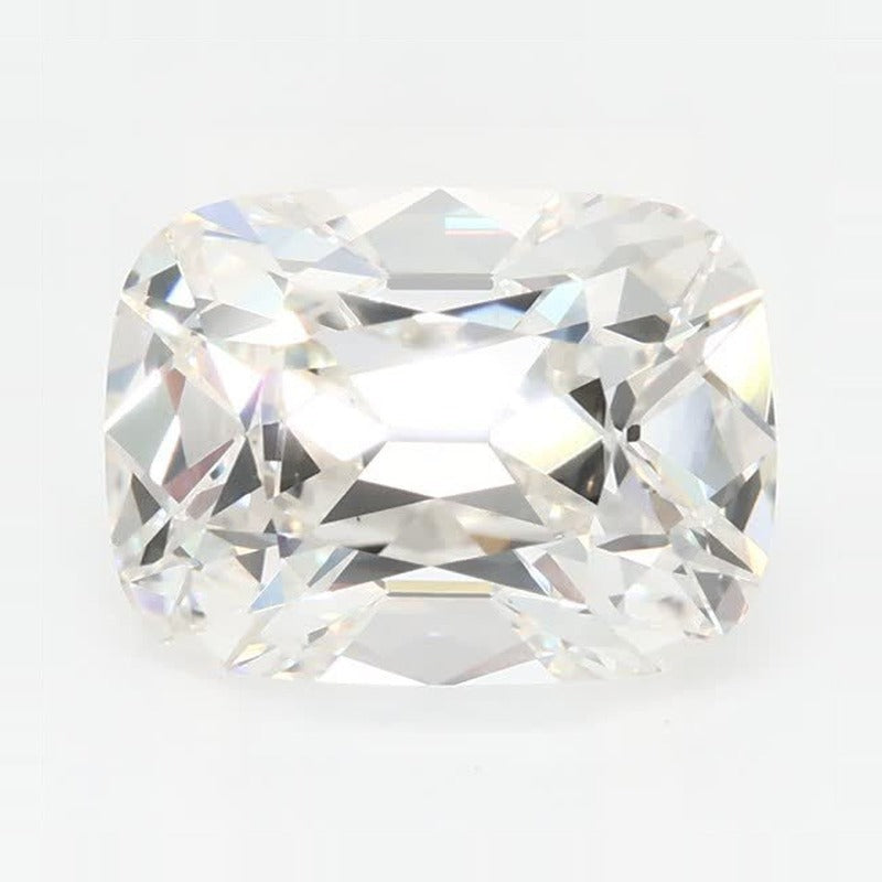 3.07 ct Lab-Grown Diamond – H VS1 – Elongated Cushion Cut – Old Mine Cut – GCAL Certified — Sapphire Row · cut7