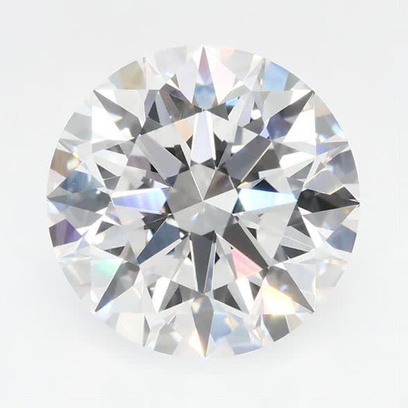 3.07 ct Lab-Grown Diamond – E VVS2 – Round Cut – GCAL Certified — Sapphire Row · cut7