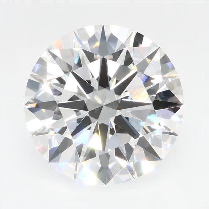3.07 ct Lab-Grown Diamond – E VVS2 – Round Cut – GCAL Certified — Sapphire Row · cut7