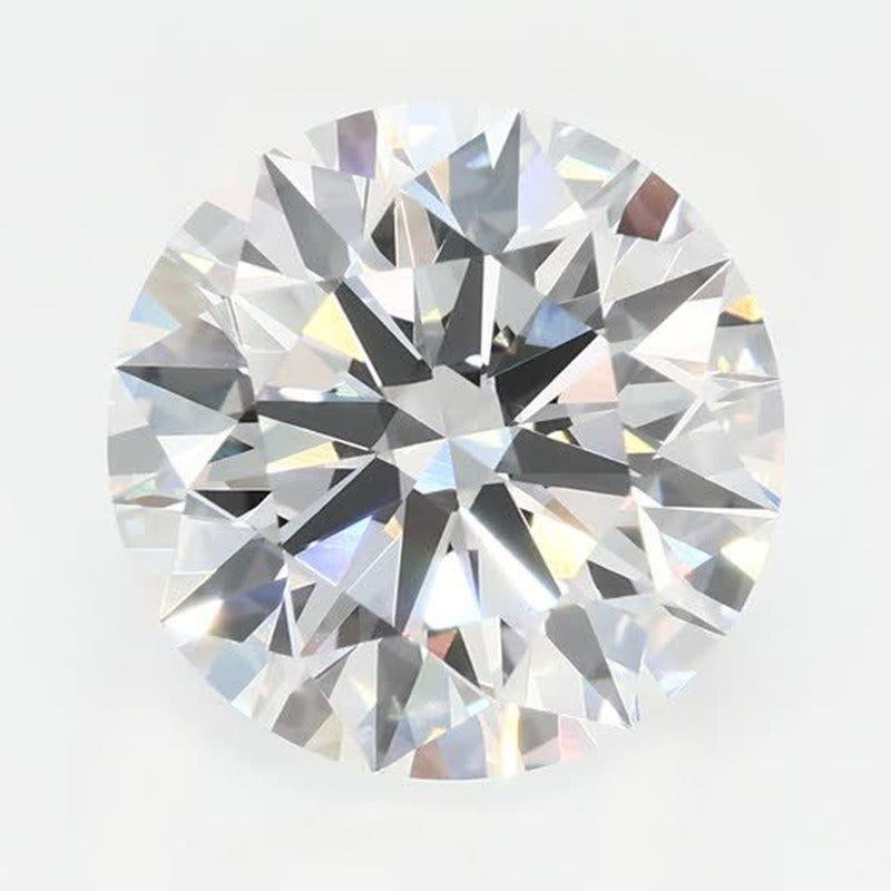 3.06 ct Lab-Grown Diamond – E VVS2 – Round Cut – GCAL Certified — Sapphire Row · cut7
