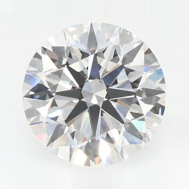 3.05 ct Lab-Grown Diamond – F VVS2 – Round Cut – GCAL Certified — Sapphire Row · cut7