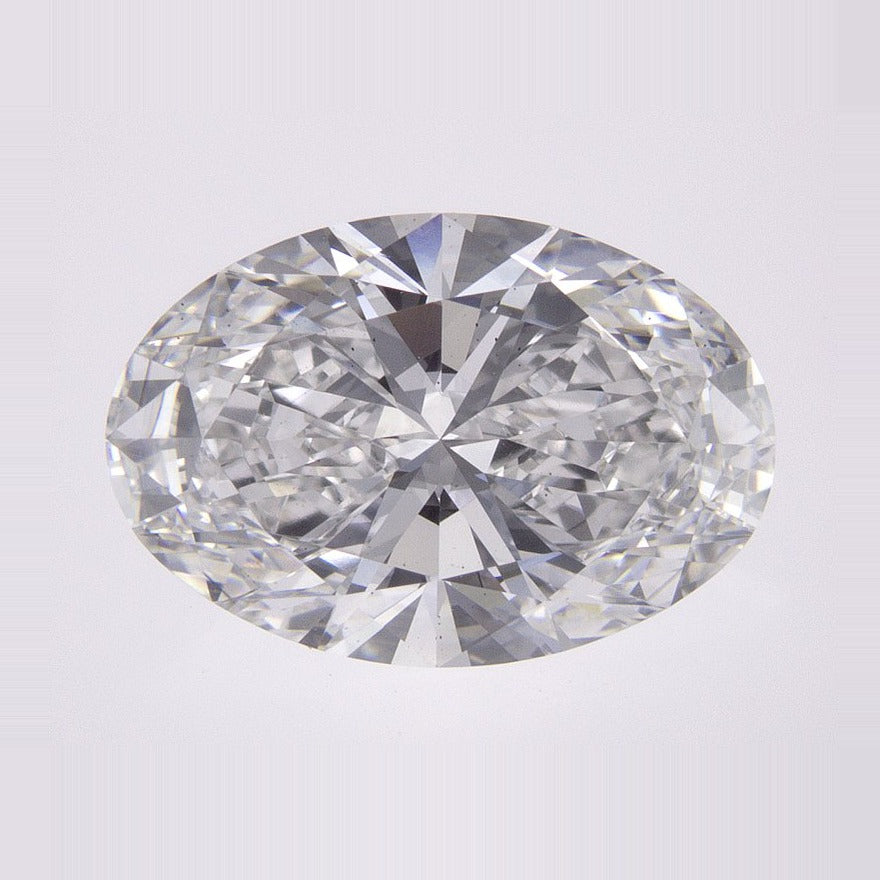 2.95 ct Lab-Grown Diamond – D VS2 – Oval Cut – IGI Certified — Sapphire Row · cut7