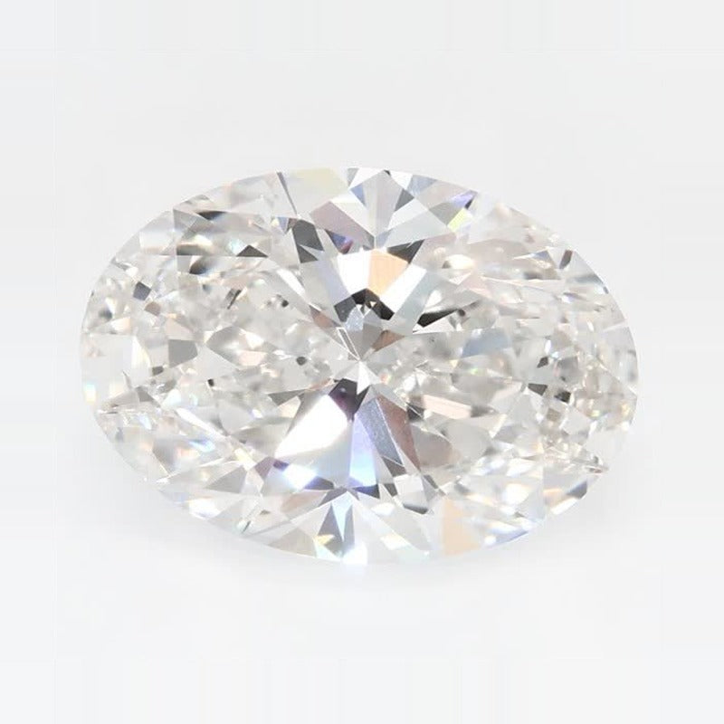 2.58 ct Lab-Grown Diamond – G VVS2 – Oval Cut – GCAL Certified — Sapphire Row · cut7