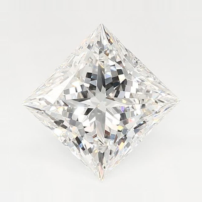 2.09 ct Lab-Grown Diamond – F VVS2 – Square Cut – GCAL Certified — Sapphire Row · cut7