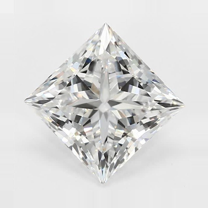 2.06 ct Lab-Grown Diamond – D VVS1 – Square Cut – GCAL Certified — Sapphire Row · cut7