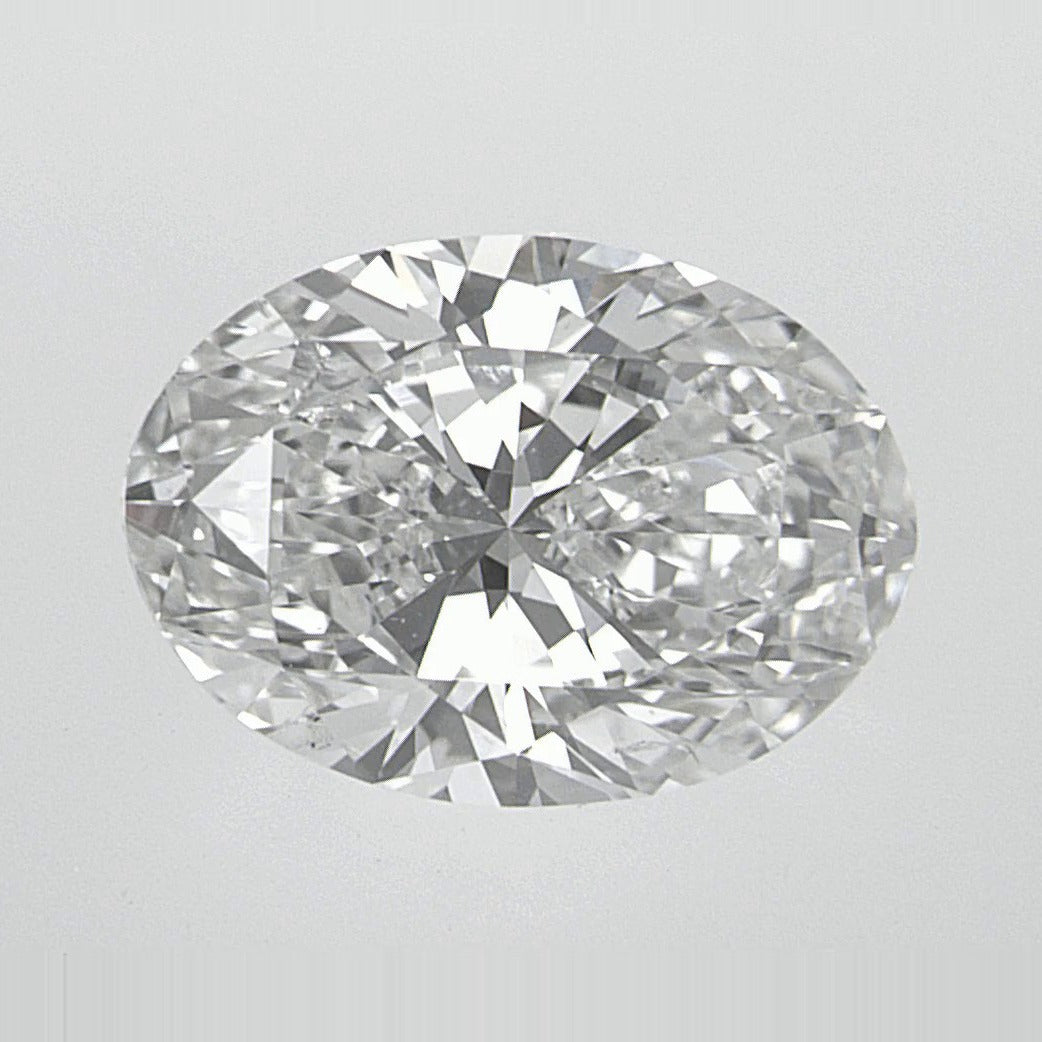 2.00 ct Natural Diamond – I SI2 – Oval Cut – GIA Certified — Sapphire Row · cut7