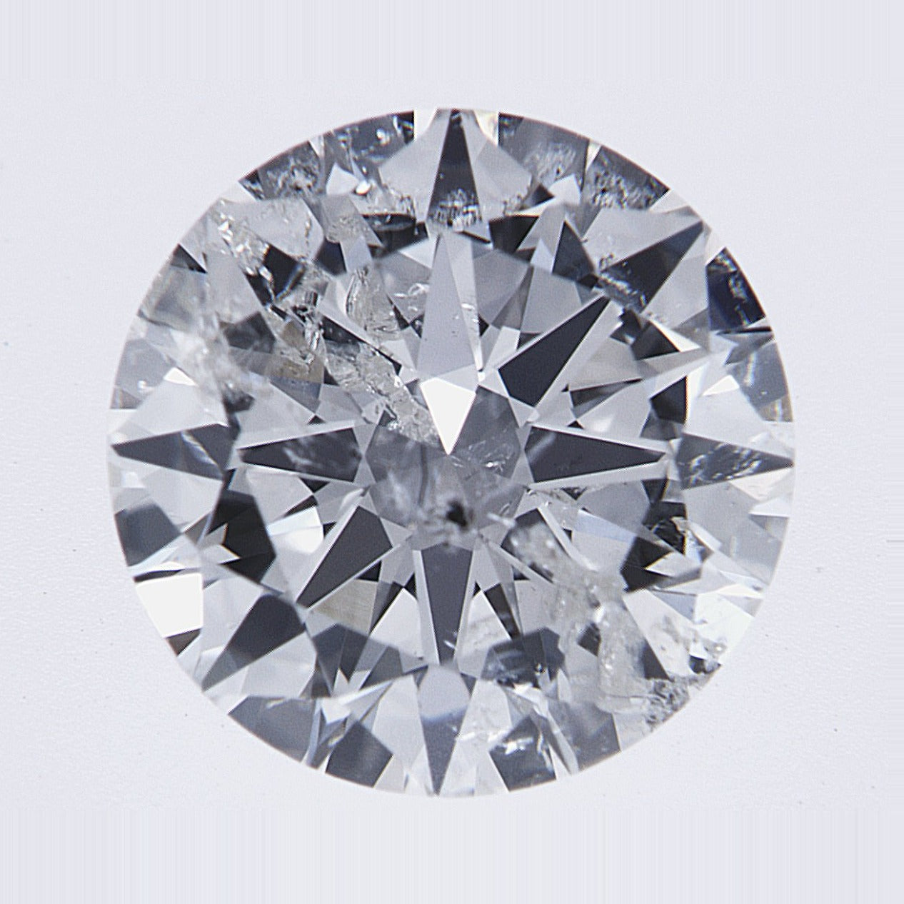 1.12 ct Natural Diamond – G SI3 – Round Cut – EGL USA Certified — Sapphire Row · cut7