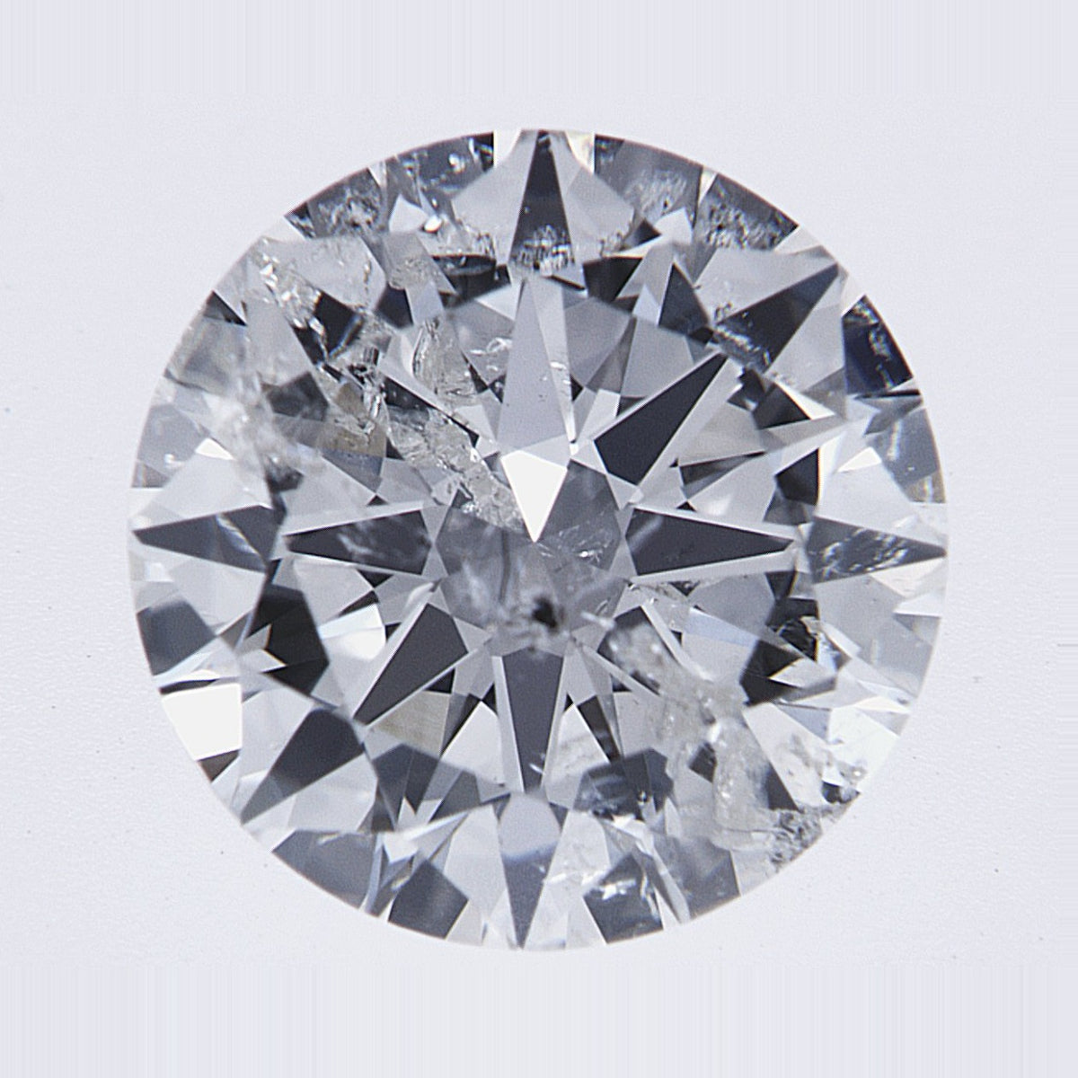 1.12 ct Natural Diamond – G SI3 – Round Cut – EGL USA Certified — Sapphire Row · cut7