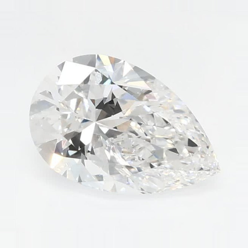 0.97 ct Lab-Grown Diamond – D VS1 – Pear Cut – GCAL Certified — Sapphire Row · cut7