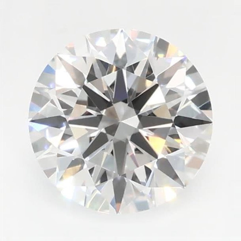 0.90 ct Lab-Grown Diamond – E VVS2 – Round Cut – GCAL Certified — Sapphire Row · cut7