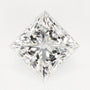 0.74 ct Lab-Grown Diamond – D VVS2 – Square Cut – GCAL Certified — Sapphire Row · cut7