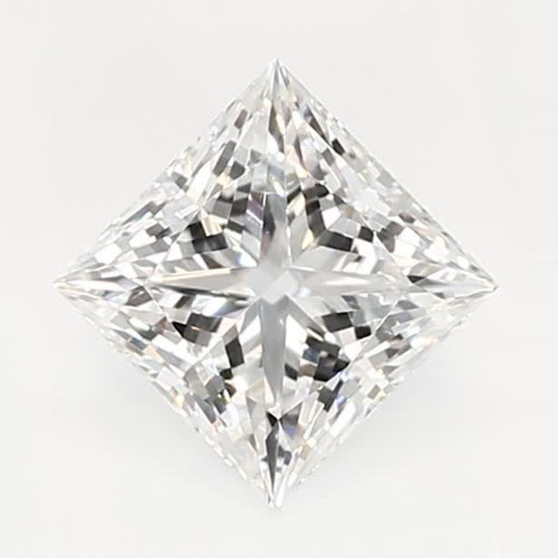 0.74 ct Lab-Grown Diamond – D VVS2 – Square Cut – GCAL Certified — Sapphire Row · cut7