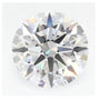 0.74 ct Lab-Grown Diamond – E VS1 – Round Cut – GCAL Certified — Sapphire Row · cut7