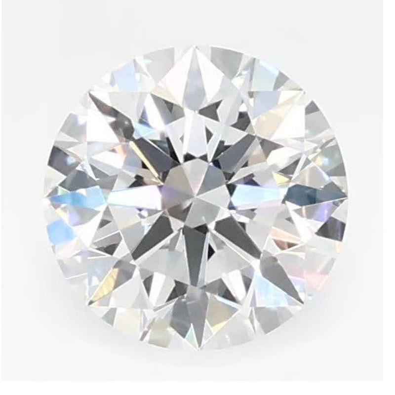 0.74 ct Lab-Grown Diamond – E VVS2 – Round Cut – GCAL Certified — Sapphire Row · cut7