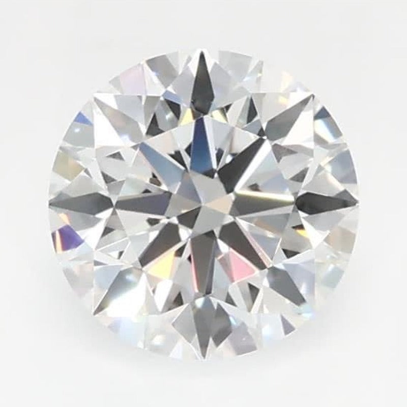 0.74 ct Lab-Grown Diamond – E VVS1 – Round Cut – GCAL Certified — Sapphire Row · cut7