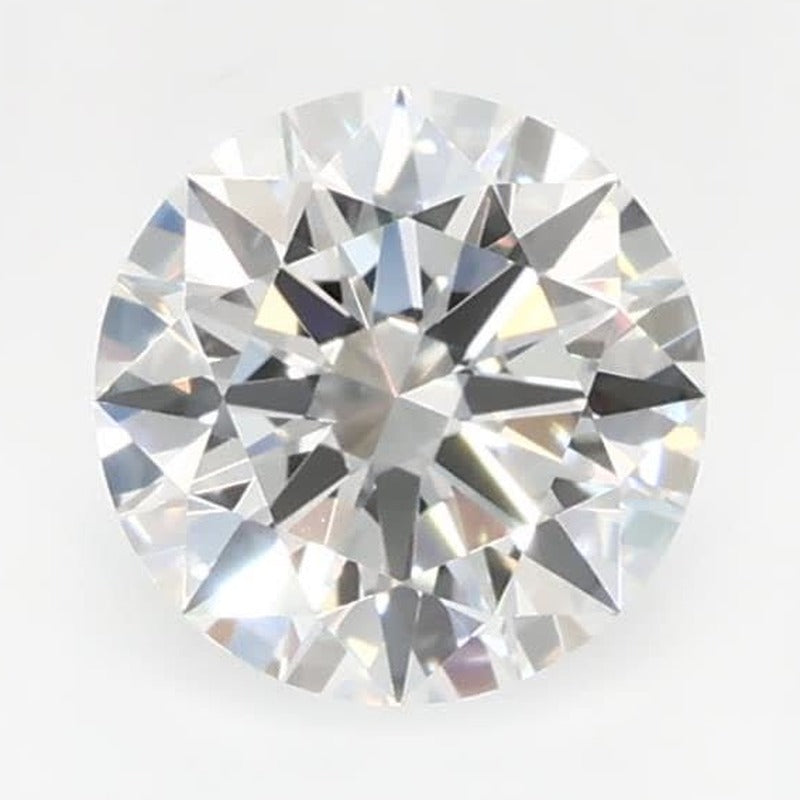 0.72 ct Lab-Grown Diamond – F VVS2 – Round Cut – GCAL Certified — Sapphire Row · cut7