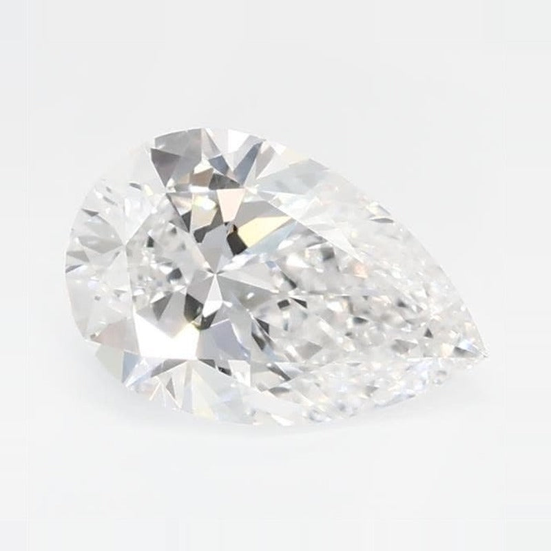 0.71 ct Lab-Grown Diamond – D VVS2 – Pear Cut – GCAL Certified — Sapphire Row · cut7