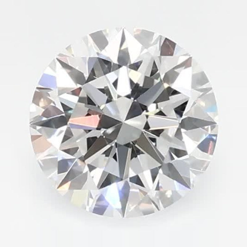 0.71 ct Lab-Grown Diamond – F VVS2 – Round Cut – GCAL Certified — Sapphire Row · cut7