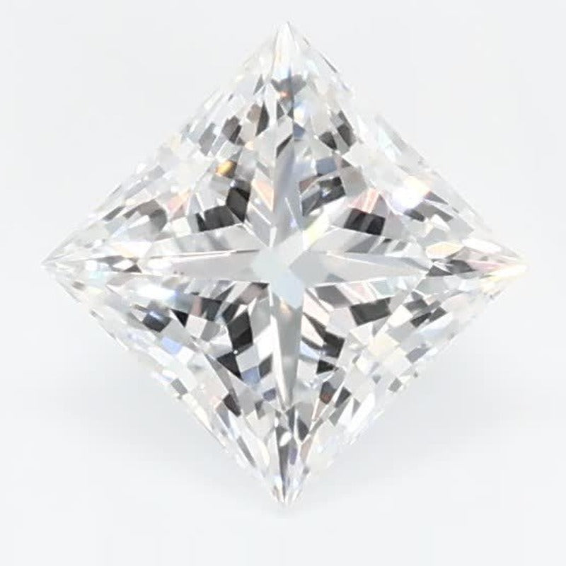0.63 ct Lab-Grown Diamond – D VS2 – Square Cut – GCAL Certified — Sapphire Row · cut7