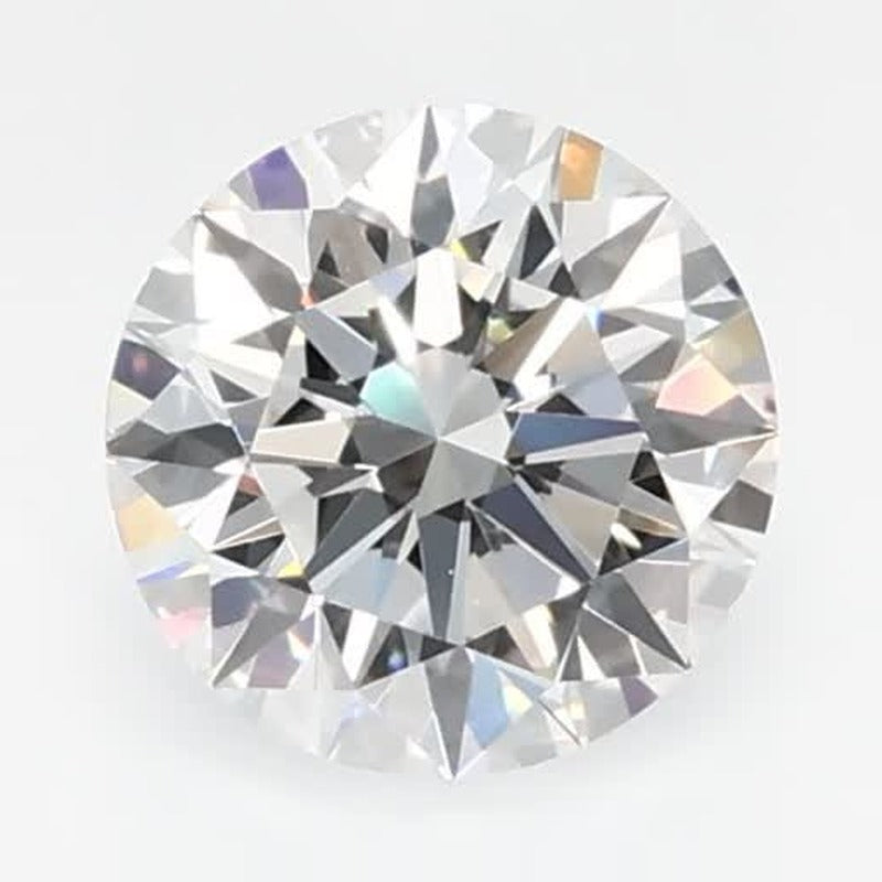 0.63 ct Lab-Grown Diamond – E VVS2 – Round Cut – GCAL Certified — Sapphire Row · cut7