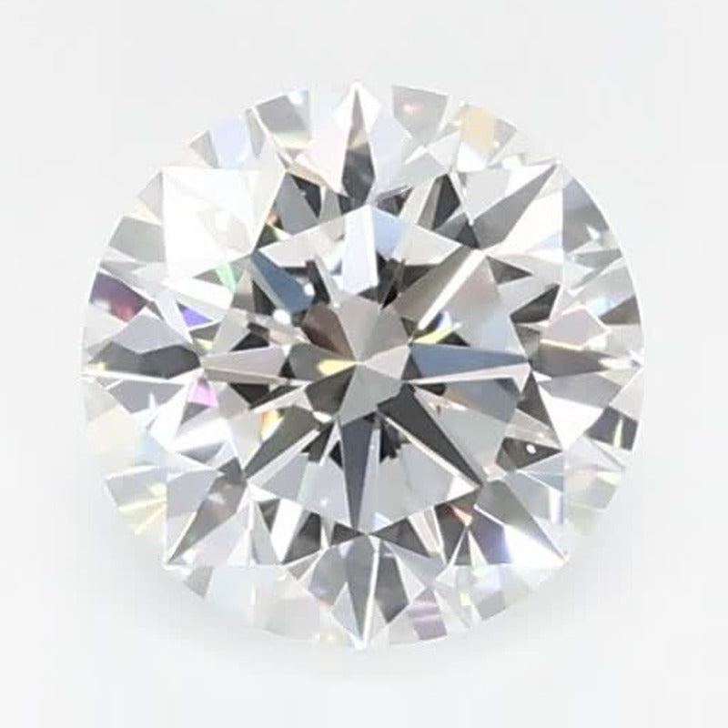 0.63 ct Lab-Grown Diamond – E VVS2 – Round Cut – GCAL Certified — Sapphire Row · cut7